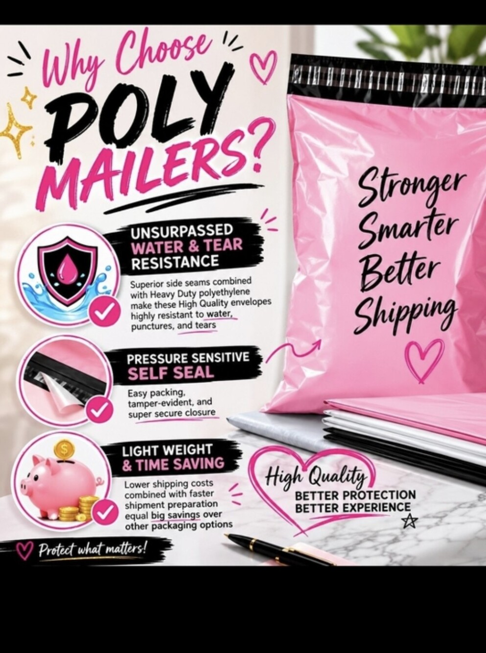 Poly Mailer SET 20 - 12x15.5 + 60 - Stickers Gingerbread House Christmas Holiday - Picture 3 of 3